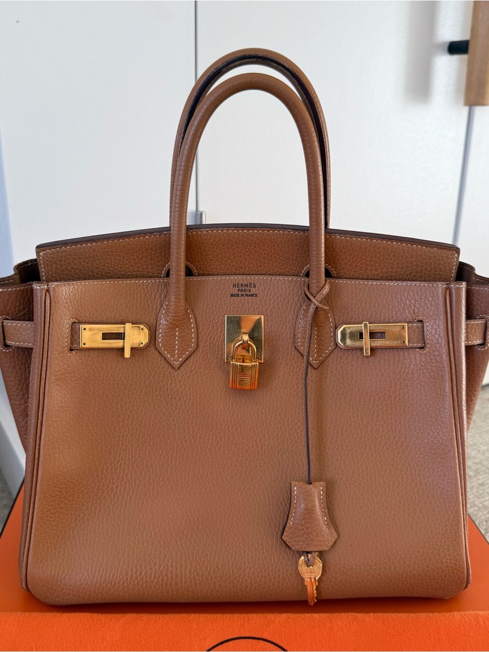 AUTHENTIC!!! Hermes Birkin 30. Vintage. Used Good condition!